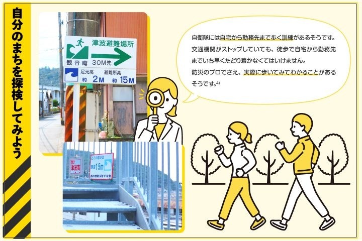 自分の街を探検してみよう画像