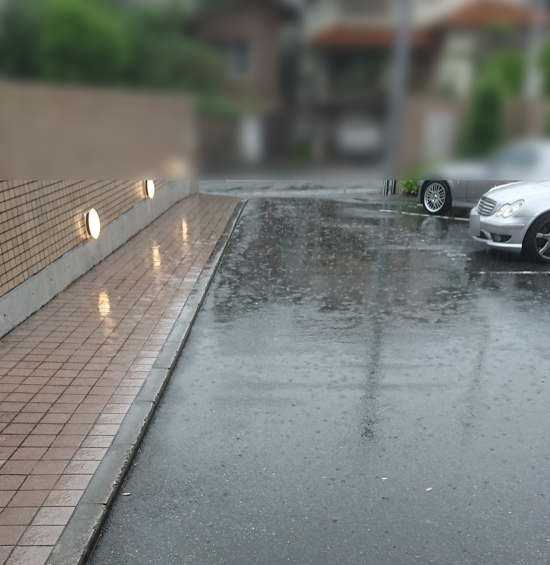 雨の音